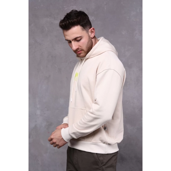 Farm Animals Erkek Midi Baskılı Hoodie