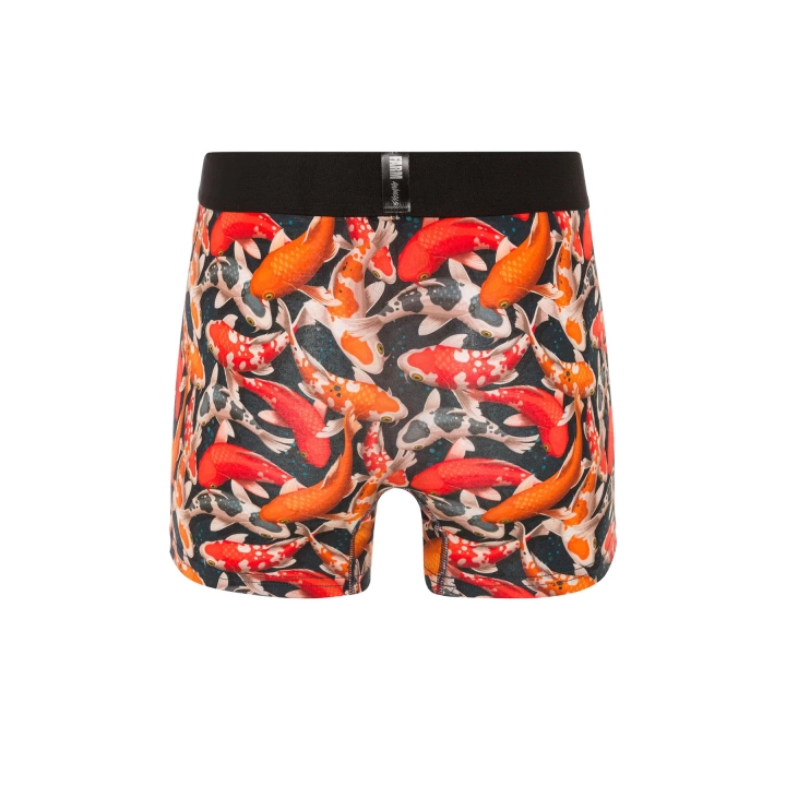 Farm Animals Koi Fishes Desenli Boxer