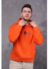 Farm Animals Erkek Midi Baskılı Hoodie