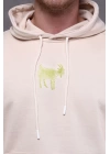 Farm Animals Erkek Midi Baskılı Hoodie