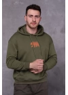 Farm Animals Erkek Midi Baskılı Hoodie