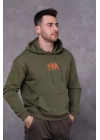 Farm Animals Erkek Midi Baskılı Hoodie