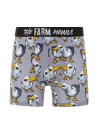 Farm Animals Seagull Desenli Boxer