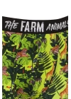 Farm Animals Tropical Desenli Boxer