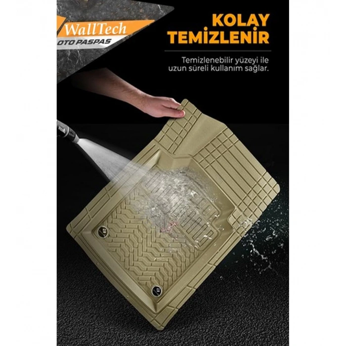 Maximum Bej Havuzlu Oto Paspas Seti