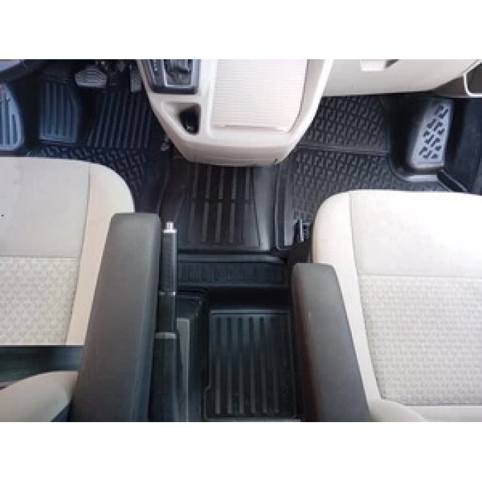 Ford Tourneo Custom 2012-2023 Havuzlu Paspas | Şoför +1 Yolcu Koltuğu - Otomatik Vites