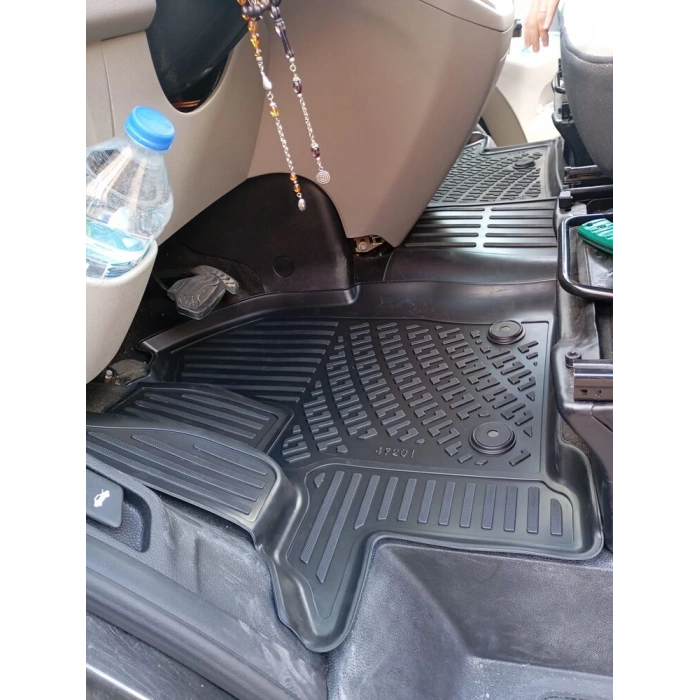 Ford Tourneo Custom 2012-2023 Havuzlu Paspas | Şoför +1 Yolcu Koltuğu - Otomatik Vites