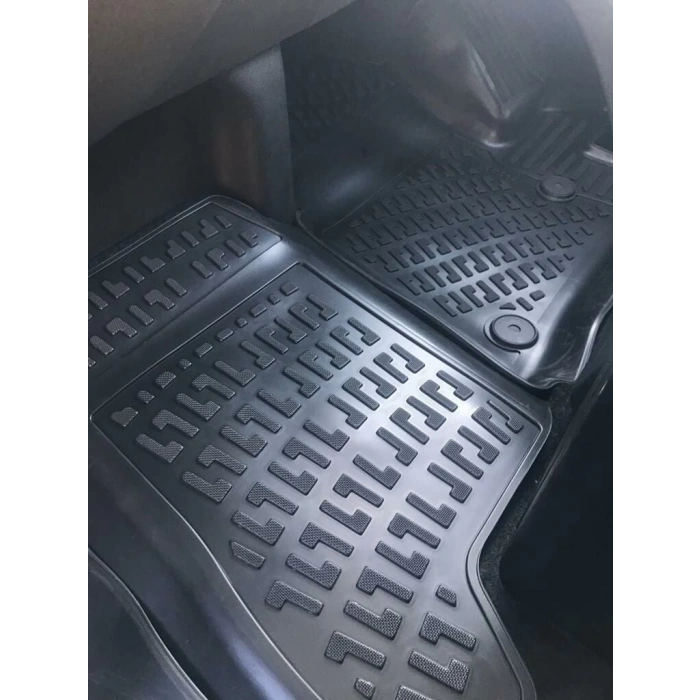 Ford Tourneo Custom 2012-2023 Havuzlu Paspas | Şoför + 2 Yolcu Koltuğu - Otomatik Vites