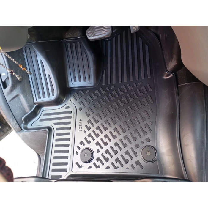 Ford Tourneo Custom 2012-2023 Havuzlu Paspas | Şoför +1 Yolcu Koltuğu - Otomatik Vites