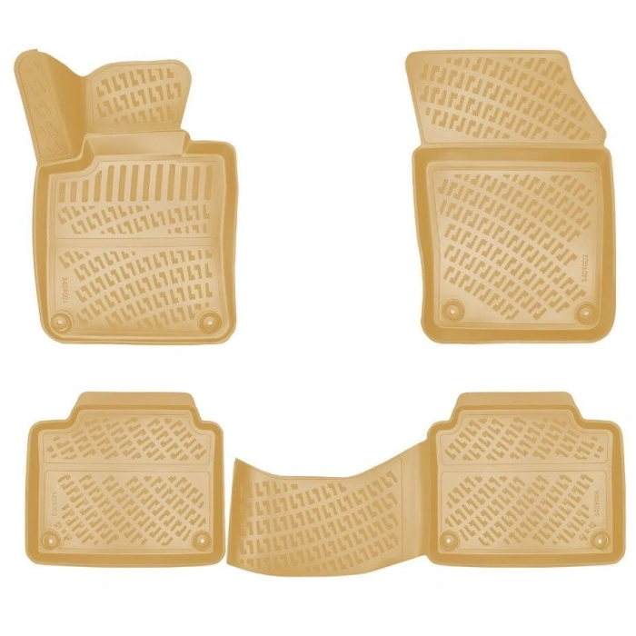 Volvo S90 2016 Sonrası Havuzlu Paspas | Bej Benzin & Dizel