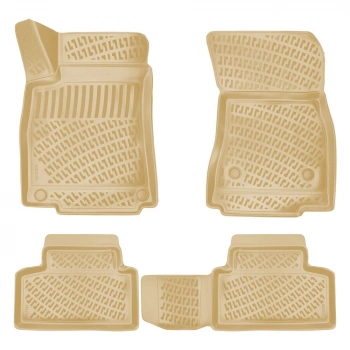 Mercedes-Benz GLB 2019 Sonrası Havuzlu Paspas Bej