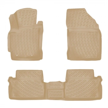 Toyota Auris 2013 Sonrası Havuzlu Paspas Bej