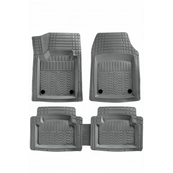 Maximum Gri Havuzlu Oto Paspas Seti