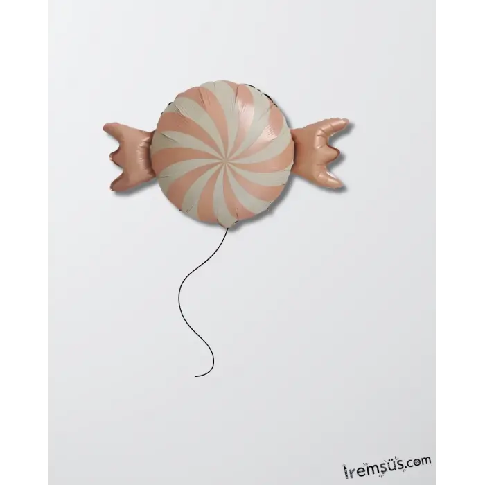 Retro Şeker Figür Folyo Helyum Balon Balon 68*44 Cm Konsept Doğum Günü Süslemesi