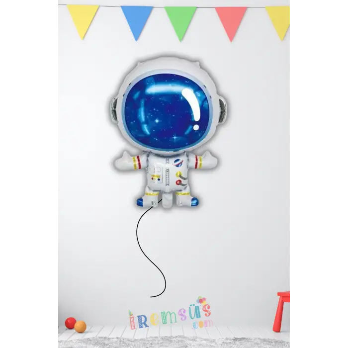 Astronot Folyo Balon