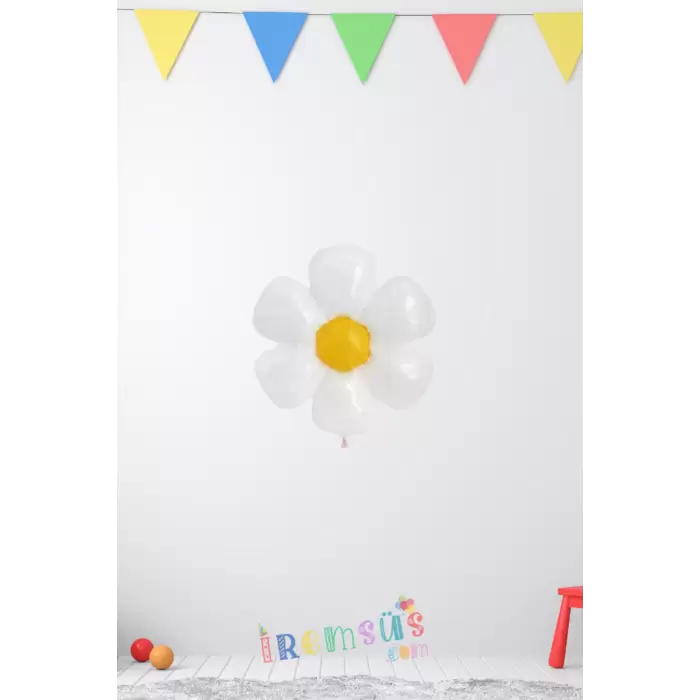 Mini Boy Papatya Figür Folyo Balon 30 Cm Papatya Konsept Parti Süsleme Balonu