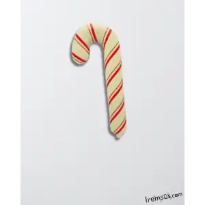 Retro Konsept Baston Figür Krem- Gold Renk Folyo Balon 83*40 Cm Yılbaşı Süslemesi Yeni Yıl Süsü