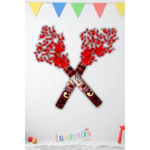 Büyük Boy Lüx Gül Yaprağı Konfeti 30 cm 1 adet Düğün Evlilik Teklifi Süslemeri