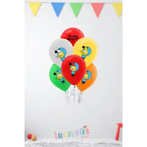 Kral Şakir Baskılı Lisanslı Balon 10 adet