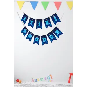 Kral Şakir Konsept Doğum Günü Partisi İyiki Doğdun Yazı Banner Kral Şakir Süsleme Yazısı