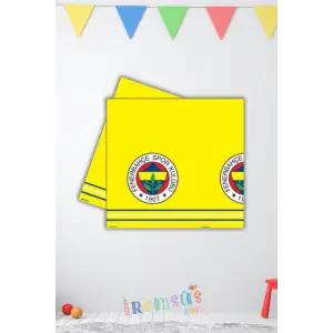 Lisanslı Fenerbahçe Takımı Plastik Masa Örtüsü 120*180 cm