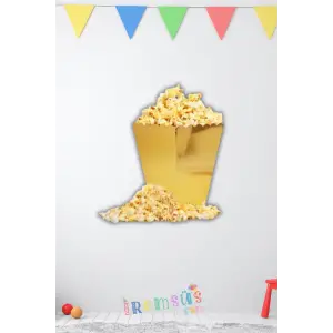 Parlak Gold Renkli Mısır Kutusu 8 li