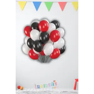 Yarışcı Konsept Doğum Günü Partisi Süsleme Lateks Balonu 10 Adet 12 Yarış Tema Balonları