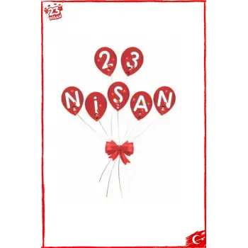 23 Nisan Bayramı Kapı Süsü