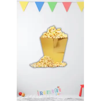 Parlak Gold Renkli Mısır Kutusu 8 li