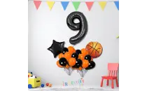 Basketbol Konsept Balon Seti