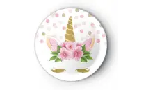 Çiçekli Unicorn Konsept