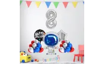 Uzay Konsept Balon Süsleme Seti