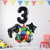 3 Yaş Doğum Günü Partisi Oyuncu Tema Balon Süsleme Seti