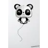 Panda Figürü Folyo Helyum Balon 72 Cm Panda Konsept Süsleme Folyo Hayvan Figür Balon