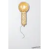 Taşlı Mikrofon Folyo Helyum Balon 74 Cm Gold Mikrofon Şekilli Balon
