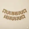 Bride To Be Yazılı Kraft Renk Banner Yazı 190 cm Bekarlığa Veda Partisi Süslemesi
