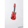 Kırmızı Renk Gitar Şekilli Folyo Balon 82 cm Cm Gitar Folyo Balon Müzik Konsept