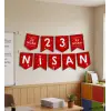 23 Nisan Zikzak Banner Yazı 125cm