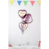 Bride To Be Partisi 3 lü Folyo Balon 38*95 cm Bekarlığa Veda Partisi Balon Süsleme