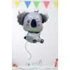 Büyük Koala Folyo Helyum Balon 85*83 Cm Koala Hayvan Konsept Parti Süsleme