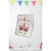 Çiçekli Unicorn Doğum Günü Konsept Peçetesi 33*33 Cm 16 lı Çiçekli Unicorn Tema Süslemesi