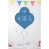 Erkek Bebek Baby Shower Partisi Mavi Renk Baskılı Balon 10 Adet Baby Shower Balonu