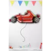 Formula 1 Arabası Figürü Folyo Helyum Balon 55*42 cm Formula Tema Süsleme Balonu