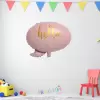 Hello Baby Folyo Helyum Balon Pembe Renk Kız Balonu 24 Yeni Doğum Kız Bebek Süslemesi