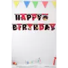 Korsan Konsept Doğum Günü Partisi Happy Birthday Banner Yazısı 210 Cm Korsan Konsept Süsleme