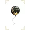 Ramazan Mübarek Folyo Yuvarlak Helyum Balon 18 İslami Kutlama Partisi Süsleme Balonu Ramazan Balonu