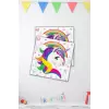 Unicorn Konsept Doğum Günü Partisi Peçetesi 33*33 Cm 16 lı Unicorn Parti Süslemesi