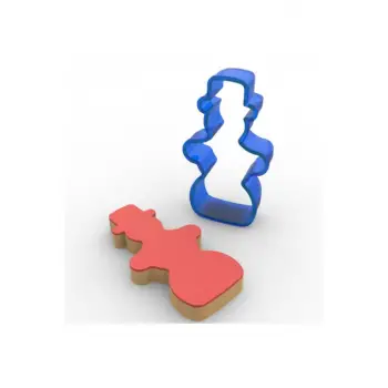 Kardan Adam Figür Polikarbon Kopat Kurabiye Ve Şeker Hamuru Kalıbı Şekilli Kurabiye Aparatı