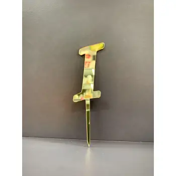 I Harfi Pasta - Cupcake Üzeri Pleksi