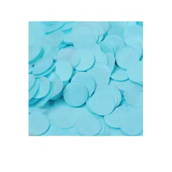 Cinsiyet Belirleme Partisi Şeffaf Balon ve Cinsiyet Balonu İçi Mavi Renk Pul Konfeti Erkek Bebek